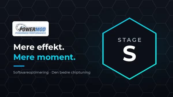 PowerMod Stage S – softwareoptimering