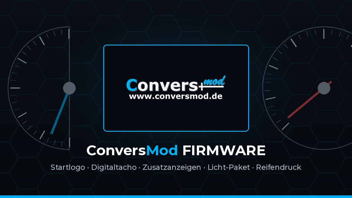 ConversMod-Firmware fürs Convers+ Kombiinstrument