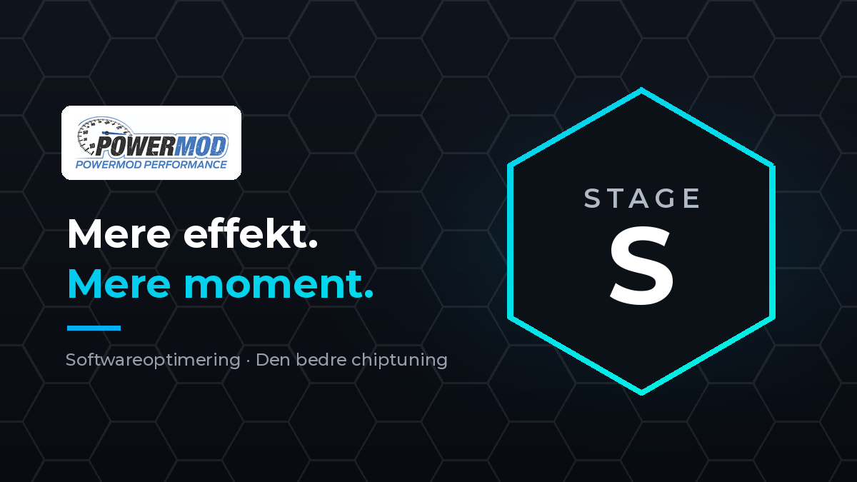 PowerMod Stage S – softwareoptimering