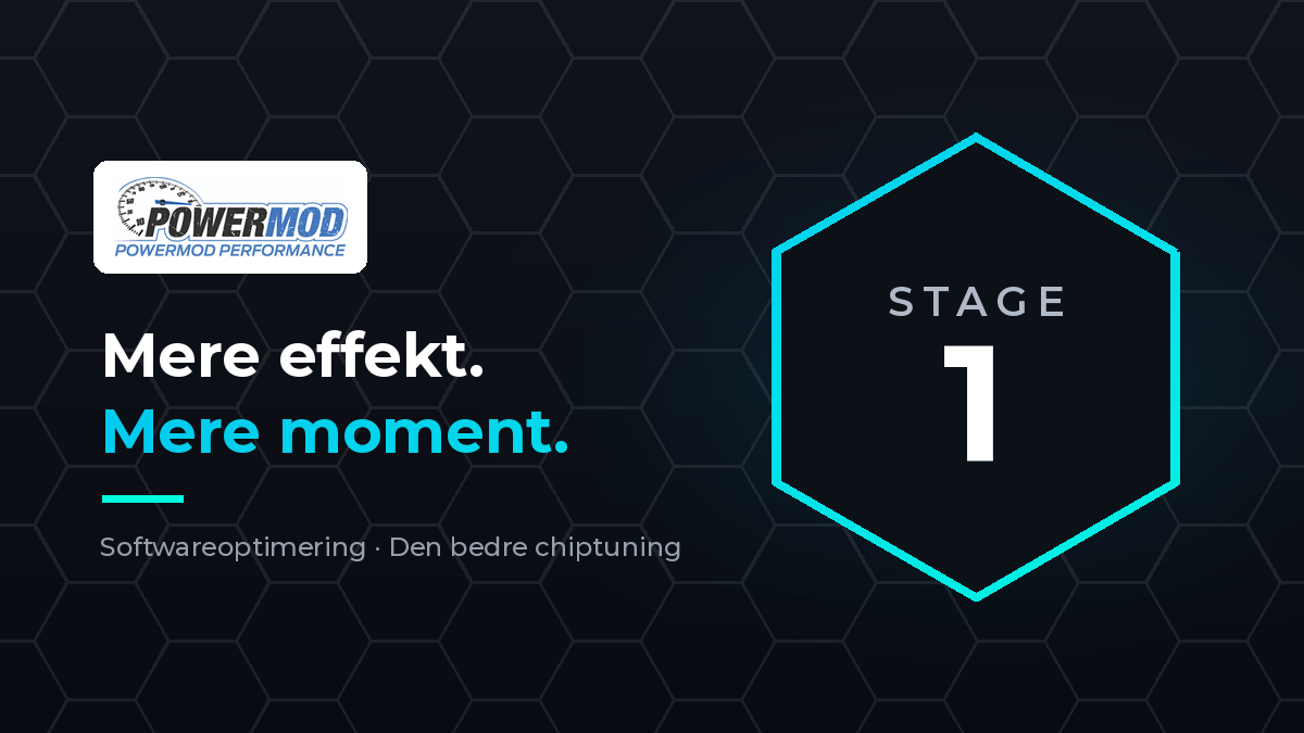 PowerMod Stage 1 – softwareoptimering